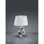 Reality leuchten - lampe de table petite table attack e14 couleur blanc chrome r50511089 Reality leuchten - lampe de table petite table attack e14 couleur blanc chrome r50511089