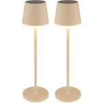 Lampe de table lampe solaire lampe d'ext�rieur sable lampe de terrasse lampe de table balcon ip44 r�sistant ...