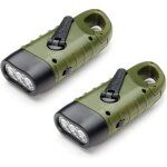 Litzee - lampe torche solaire rechargeable(lot de 2), led lampe d'urgence à dynamo manivelle flashlight ... Litzee - lampe torche solaire rechargeable(lot de 2), led lampe d'urgence à dynamo manivelle flashlight ...