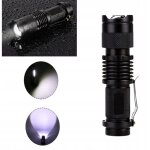 Lampe torche tactique led professionnelle - haute puissance, �tanche et durable