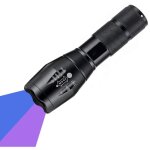 Lampe torche uv - lampe torche � lumi�re noire - d�tecteur d'urine, de faux billets et autres taches ...