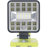 Lampe de travail led projecteur 1800 lm pour ryobi p189 p190 pbp002 pbp003 rb18l50 bpl1820 batterie lithium ...