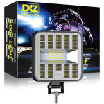 Lampe de travail led voiture carr�e 3 pouces, 29led 87w, lampe auxiliaire de conduite flood beam, phare ...