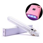 Lampe uv 4 x 9w utile pour lampe de polym�risation uv, remplacement de tube pour vernis � ongles