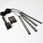 Lampe voiture int�rieur led voiture interieur, auto gadgets lumineuse � led de voiture contr�le app, ...