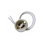 Douille culot gu10 pour ampoule halogne ou led
