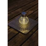 Lampion solaire inox à poser ou suspendre, lumière douce et reflets craquelés, notre best - seller Lampion solaire inox à poser ou suspendre, lumière douce et reflets craquelés, notre best - seller