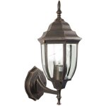 Lanterne bombay avec bras en aluminium peint bronze e'cran de protection en verre 16x19x38 cm lampes ... Lanterne bombay avec bras en aluminium peint bronze e'cran de protection en verre 16x19x38 cm lampes ...