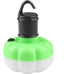 Lanterne de camping led portative en forme de citrouille - lumi�re d'ambiance pour tente ext�rieure (vert ...