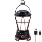 Lanterne de camping � led, puissante lampe de camping rechargeable 1000lm, lampe torche pour l'�clairage ...