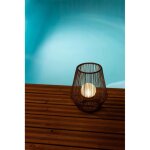 Lanterne decorative h30 - boule perlee galix Lanterne decorative h30 - boule perlee galix