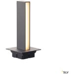 Lanterne ext�rieure led h - pol 1x8w - 3000k - 36cm anthracite - 232155