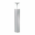 Lanterne gea led stele ges721 e27 led ip44 h50 lampadaire extrieur moderne en aluminium gris