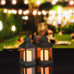 Relaxdays lanternes led , chandelle avec effet flamme, pour extérieur, lanterne nostalgique, h 23 cm, ... Relaxdays lanternes led , chandelle avec effet flamme, pour extérieur, lanterne nostalgique, h 23 cm, ...