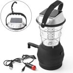 Lanterne solaire, dynamo � maniv 36 led lanterne de camping lumi�re de secours -
