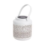 Lanterne solaire int�rieur dor� ip44 - m�tal - blanc - solam - w - xanlite