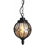 Lanterne suspension ext�rieure, imperm�able plafonnier suspendu avec globe en verre, postmoderne lamping ...