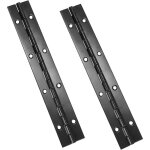 Largeight - 2 pi�ces charni�res de piano, charni�re de porte en inox, charni�re continue, charni�res ...