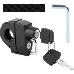 Largeight - antivol casque moto, serrure de casque de moto, verrouillage du casque, verrou de casque ...