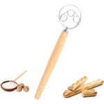Largeight - fouet danois, fouet de p�te danoise de 33 cm - fouet hollandais - batte � ?ufs - p�te danoise ...
