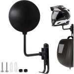 Largeight - jamais utilis�]support de casque de moto de mural porte de casque de moto de rotation 180� ...