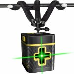 Laser autonivelant ligne croix pour la d'int�rieur chantier plafond tenture mural tr�pied flexible support ...