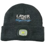 Laser tools - bonnet double led rechargeable avec lampe frontale et arriere - laser