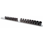 Douilles a choc torx de e5 a e24 femelles 3 / 8 et 1 / 2 17 pieces