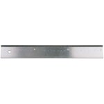 Mib - r�gle de mesure en acier galvanis�e avec graduation en mm et bord biseaut� norme d'usine 1500x40x5 ...