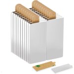 Lauwexe - 20 pi�ces aimant autocollant puissant 30x10x2mm, aimant plat aimant�s par paire, aimants adh�sifs ...