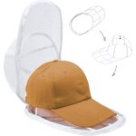 Lave chapeaux de baseball, support pliable pour casquette, cage de nettoyage des casquette pour machine ...