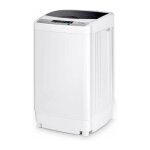Goplus - lave - linge automatique mini machine a laver economie d'eau & grande capacite de lavage, operation ...