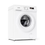 Lave - linge hublot comfee - 8 kg - 15 programmes - vapeur - 1400 trs / min - smart moteur inverter - ...