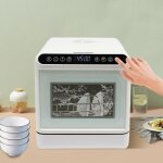 Lave - vaisselle de comptoir compact portable mini - lave - vaisselle table espace couverts sur mesure ...