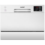 Lave vaisselle pose libre comfee cdwtt602esd l55cm 47db 6 couverts 6 programmes affichage led blanc classe ...
