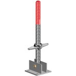 Layher - socle à vis réglable à rotule pour échafaudage Layher - socle à vis réglable à rotule pour échafaudage