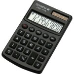 Olympia - lcd 1110 calculatrice de poche noir ecran: 10 solaire,  pile(s) (l x h x p) 70 x 10 x 117 ...