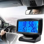 Lcd digital thermom�tre sans fil pour int�rieur ou ext�rieur? mini capteur de temp�rature ambiante, petit ...