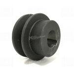 Poulie 1 gorge spa15019 diamètre 50 mm arbre ø19 mm Poulie 1 gorge spa15019 diamètre 50 mm arbre ø19 mm