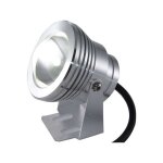 Projecteur led 5w �tanche ip68 - lumi�re bleu dc12v