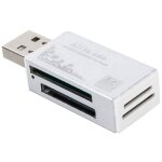 Lecteur de carte m�moire usb compact 4 en 1