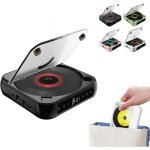 Lecteur cd portable bluetooth 5. 3, batterie 2000mah, son hi - fi, charge type - c, mp3 / cd / cd - r, ...