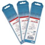Lectrode tungst�ne tig lanth 2% - diam�tre : 1 mm - coloris : - nombre d'�lectrodes : 10 weldline