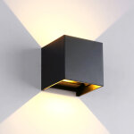 Led applique murale exterieur 12w avec d�tecteur de movement 3000k luminaire exterieur murale ip65 lampe ...