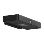 Led applique murale solaire � intensit� variable 'tavon' en aluminium