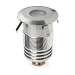 Leds - c4 gea power step - lampadaire encastr� � 1 lumi�re led avec filtre couleur ip67