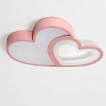 Led cartoon plafonnier moderne bb plafonnier tlcommande dimmable nursery lampe chambre lampe acrylique ...