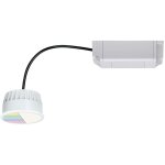 Led coin zigbee rgbw spot led encastrable pour salle de bains cee: g (a - g) led satin w439642 - paulmann ...