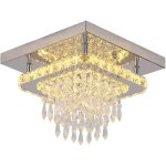 Led cristal plafonnier lampe de plafond moderne lustre suspension lampe suspendue pour salon cuisine ...
