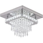Led cristal plafonnier lampe de plafond moderne lustre suspension lampe suspendue pour salon cuisine ...